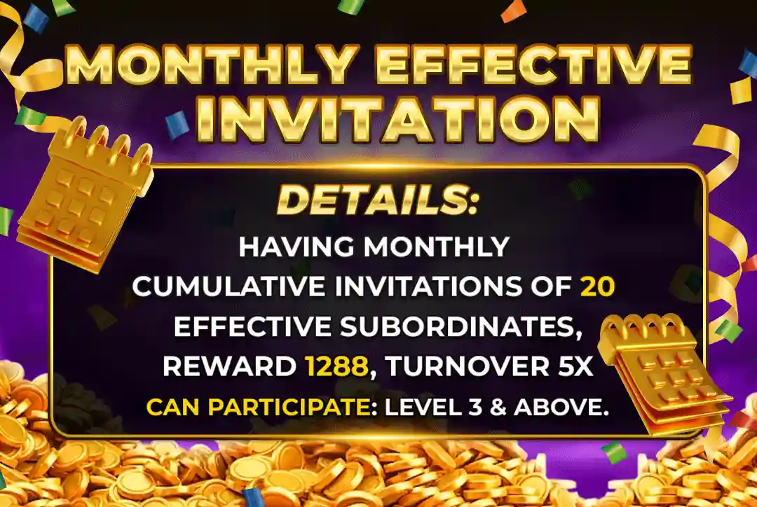 Monthly Effective Invitation